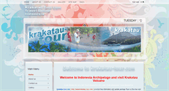 Desktop Screenshot of krakatau-tour.com